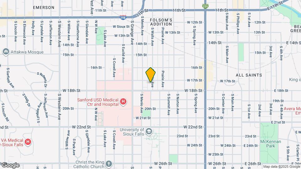 907 S Walts Ave Map and Location Details