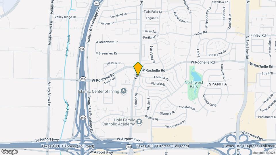 2820 Laramie St Mapa y Detalles de la Ubicación