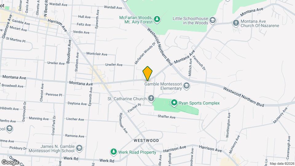 3366 Wunder Ave, Unit 3 Map and Location Details