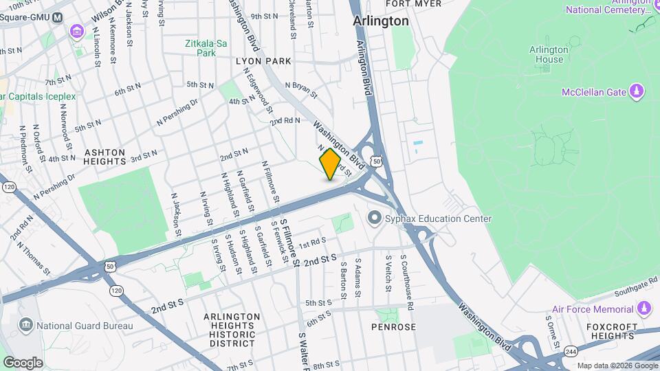 2405 Arlington Blvd Map and Location Details