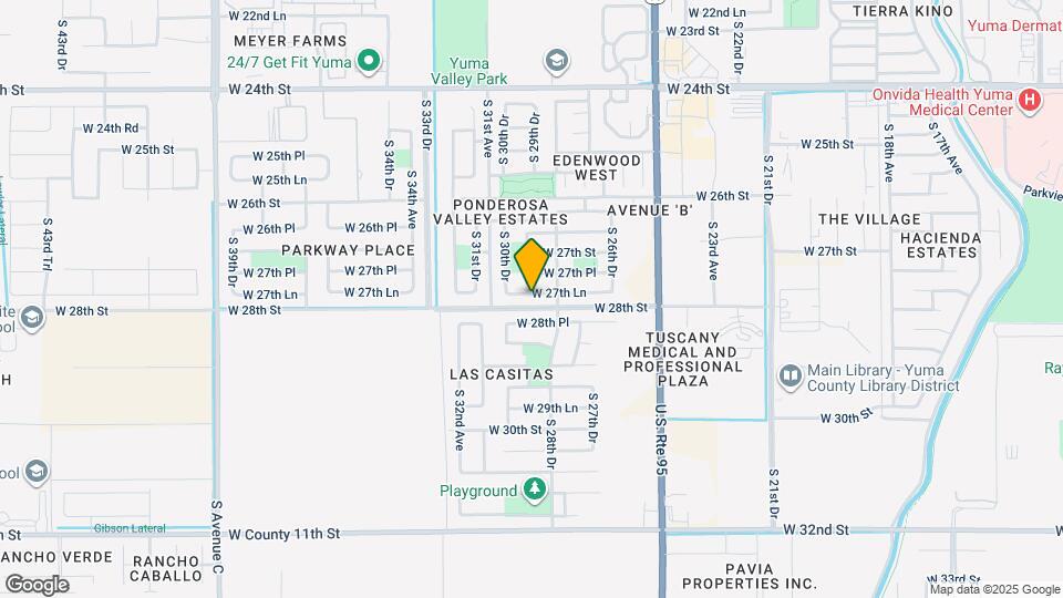 2975 W 27th Ln Map and Location Details