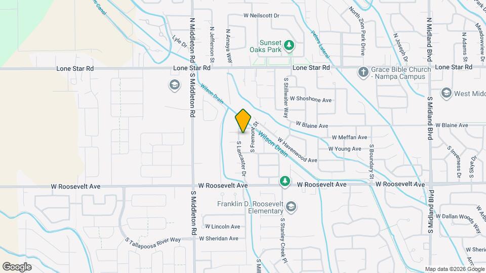 58 S Lancaster Dr Map and Location Details