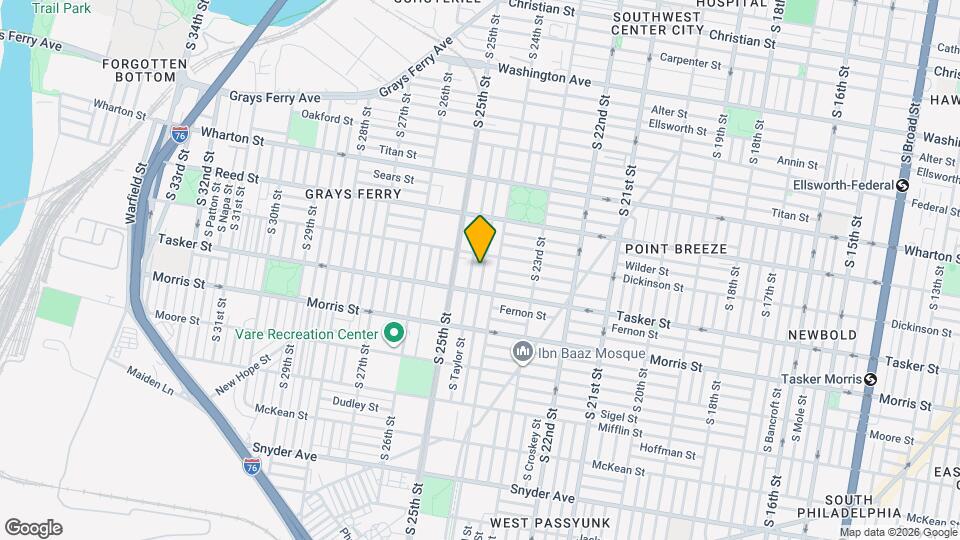 1524 S Ringgold St Map and Location Details