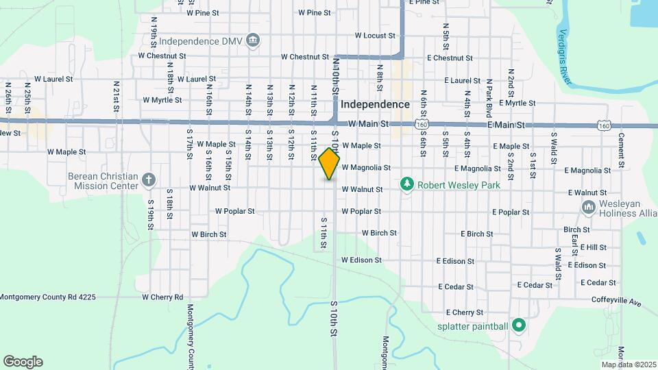 319 S 10th St Map and Location Details
