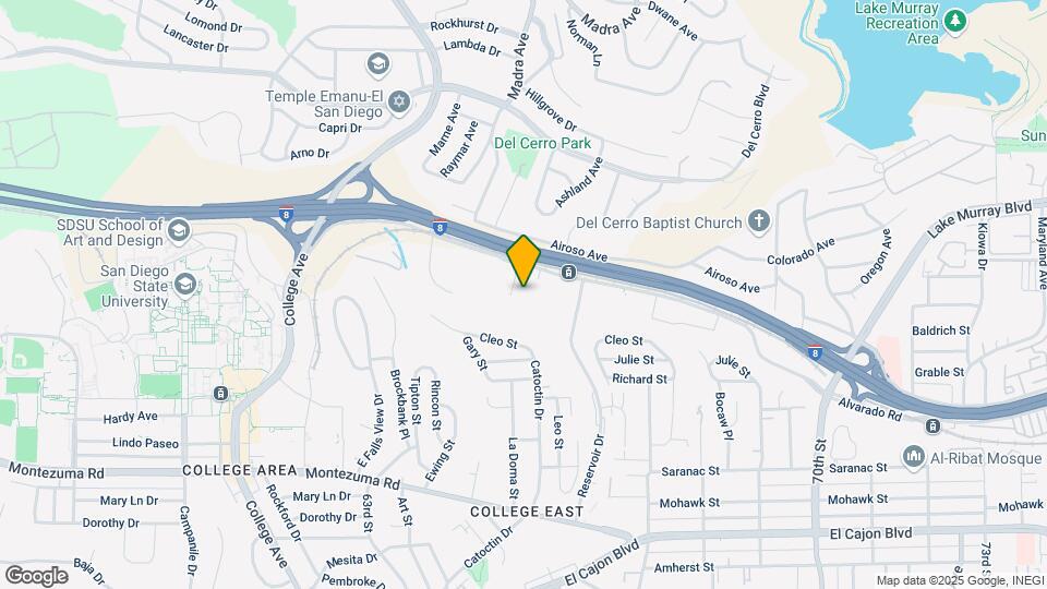Iconic on Alvarado: Off-Campus Student Housing Map and Location Details