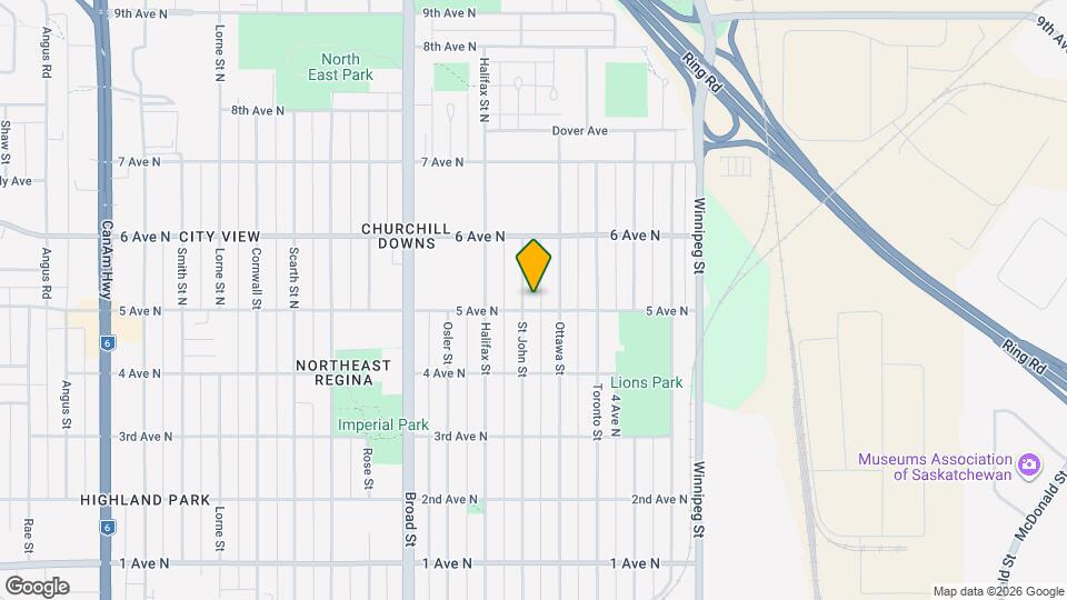 107 St John St N Map and Location Details