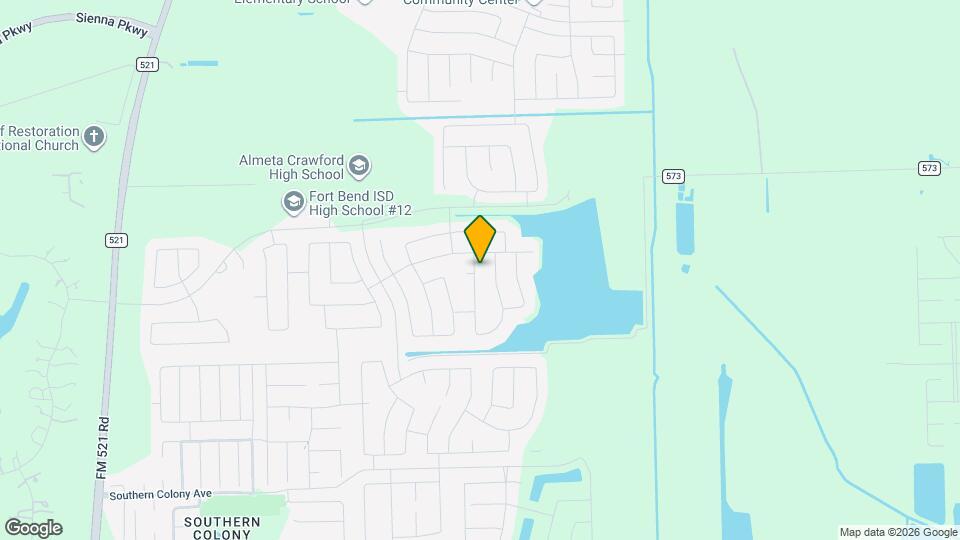 7815 Elm Birch Ln Map and Location Details