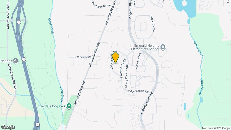 12238 Ridgepoint Cir NW Map and Location Details