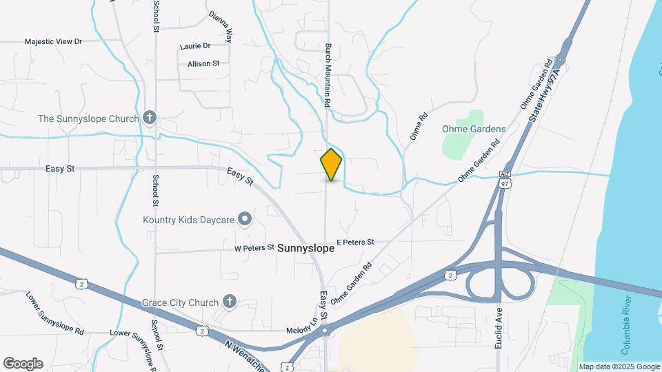 3211 Burch Mountain Rd Map and Location Details