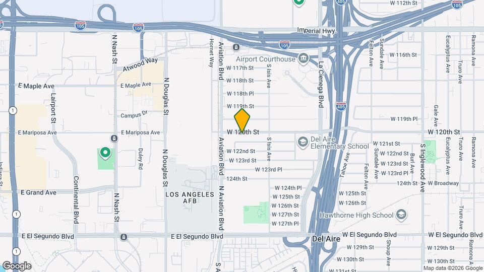 5468 W 120th St Map and Location Details