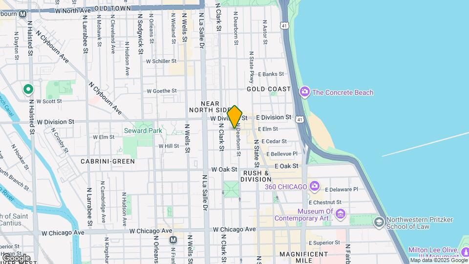 1138 N Dearborn Pkwy Map and Location Details