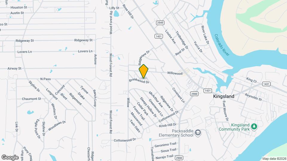 2201 Ridgeview, Unit 2201 Map and Location Details