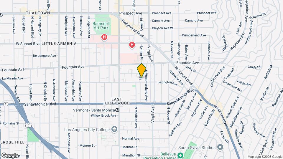 4567 Lexington Ave Map and Location Details
