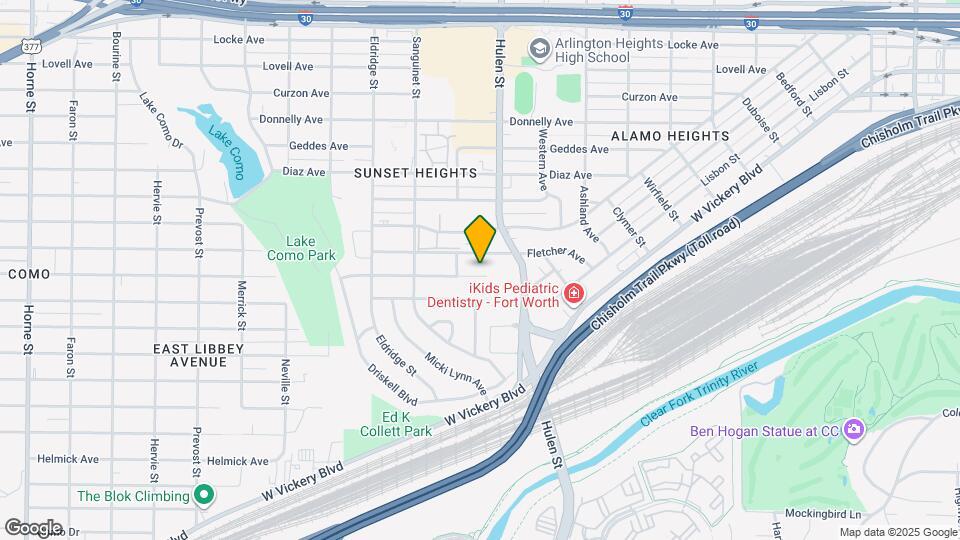 4616 Bonnell Ave Map and Location Details