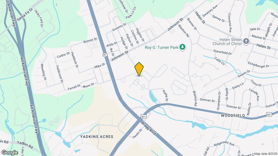 1252 N Forest Dr Map and Location Details