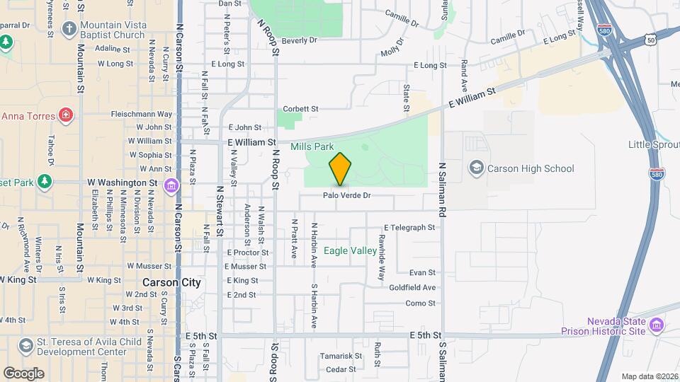 1202 Palo Verde Dr Map and Location Details