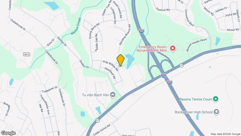 7112 Bear Grass Ln Mapa y Detalles de la Ubicación