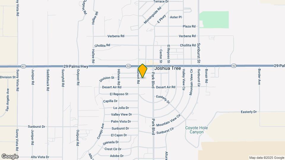 6587 Sunset Rd Map and Location Details