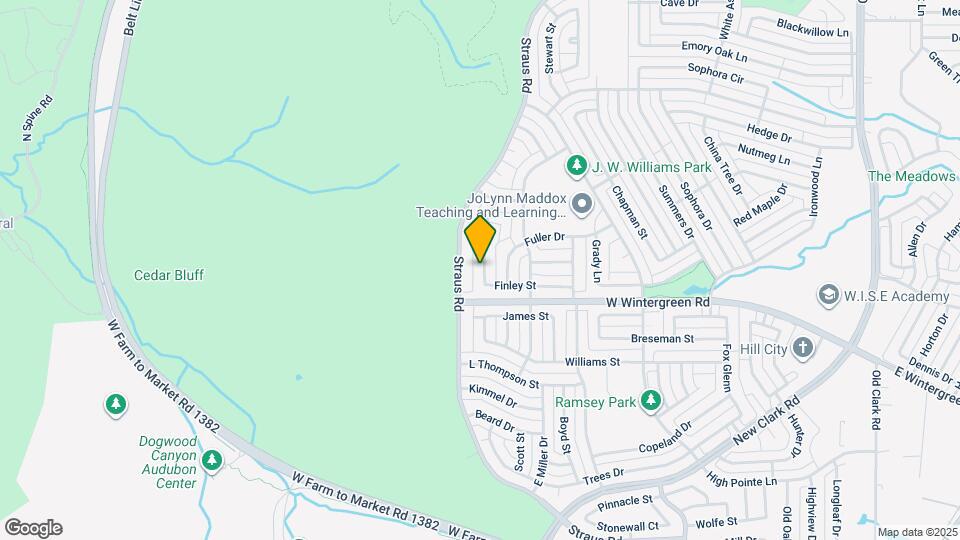 1509 Finley St Mapa y Detalles de la Ubicación