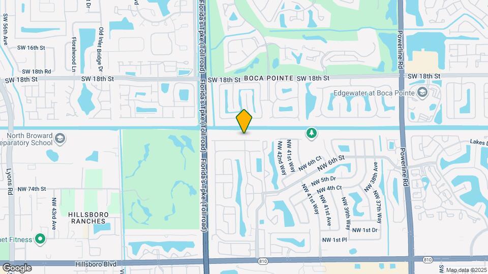 4593 NW 7th Pl Map and Location Details