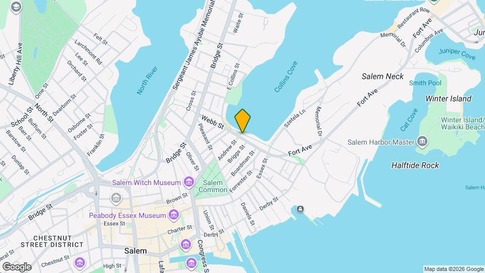 78 Webb St, Unit 78 Webb Street Salem MA Mapa y Detalles de la Ubicación