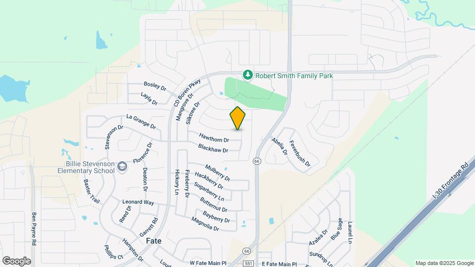 307 Bluewood Dr Map and Location Details