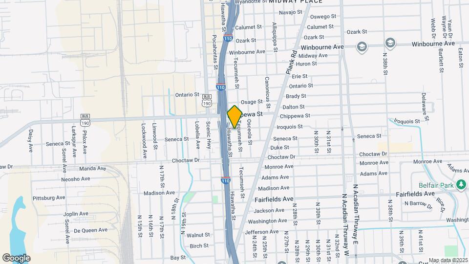 2348 Iroquois St Map and Location Details