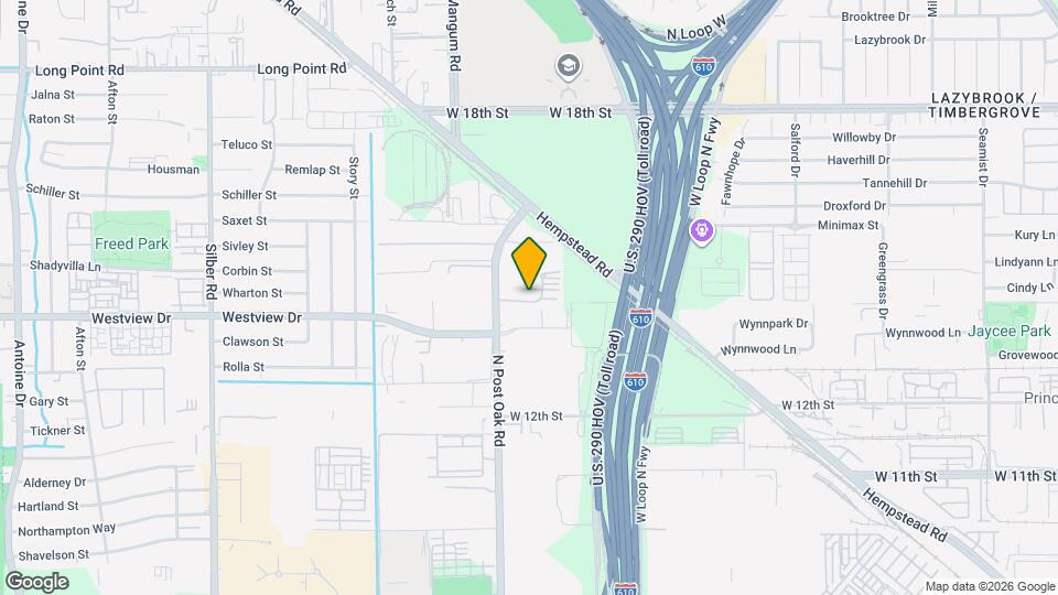 5912 E Post Oak Ln Map and Location Details