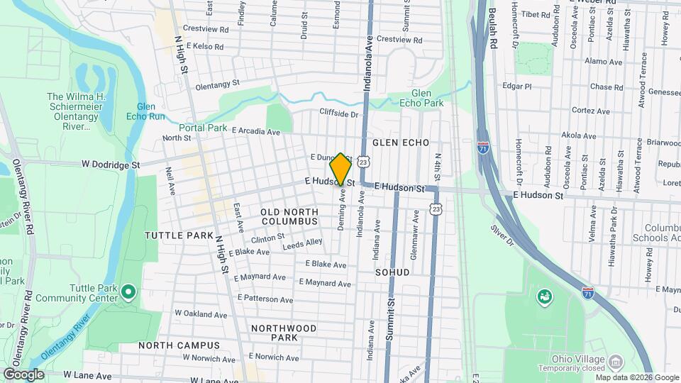 2535 Deming Ave Map and Location Details