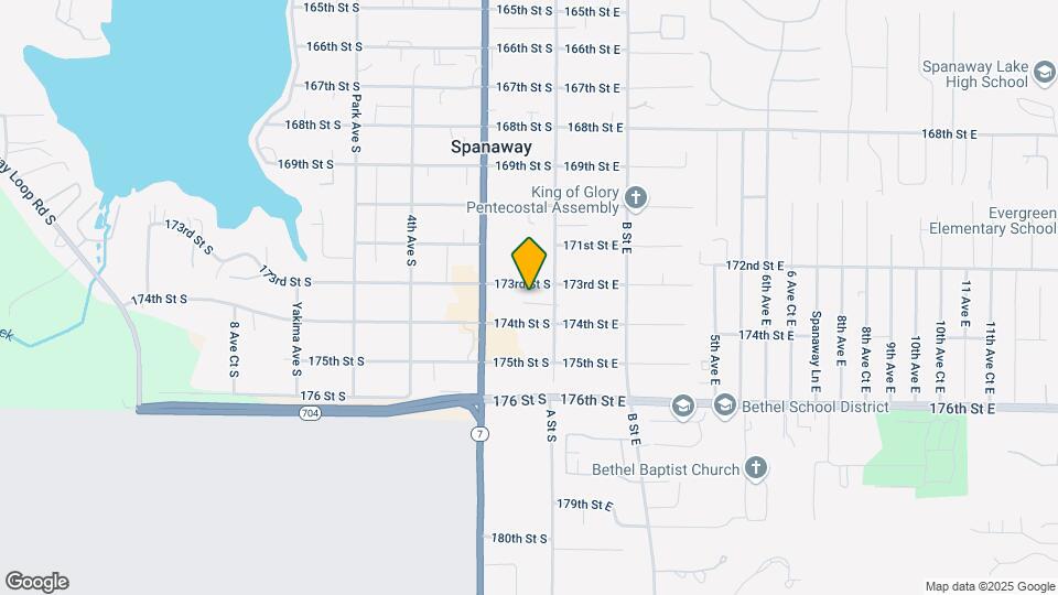116 173rd St S Map and Location Details