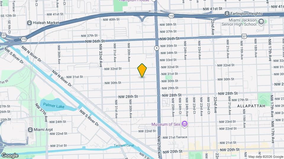 2911 NW 30th St Map and Location Details