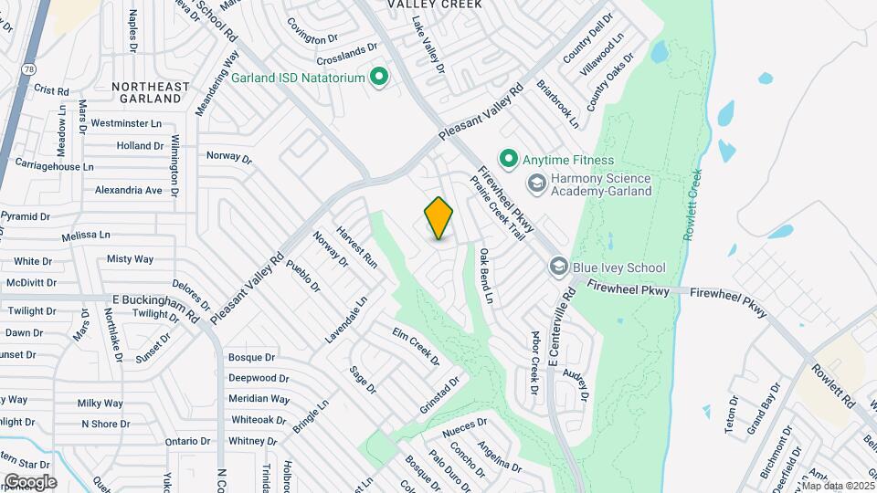 2113 Live Oak Dr Map and Location Details