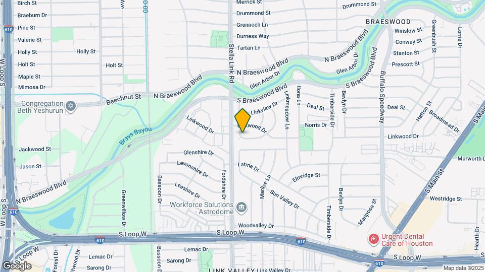 3834 Linklea Dr Map and Location Details