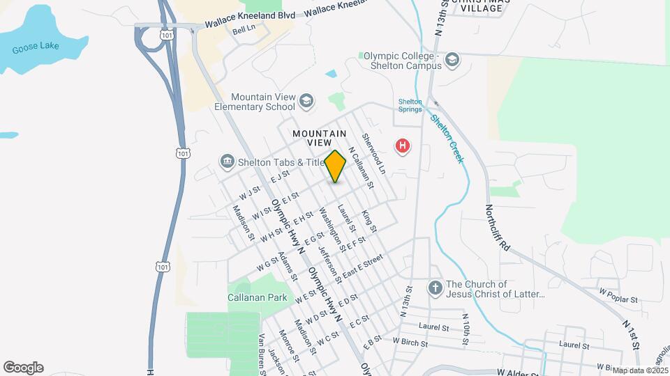 2120 Laurel St Map and Location Details