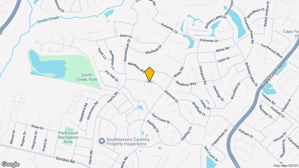 821 Plainfield Ct Map and Location Details