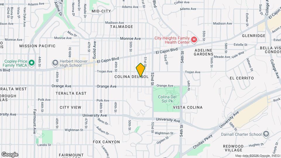 4253 1/2 Altadena Ave. Map and Location Details