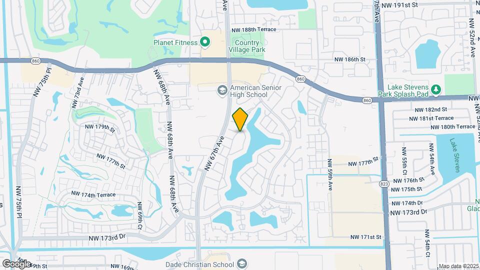 17919 NW 66th Ct Map and Location Details
