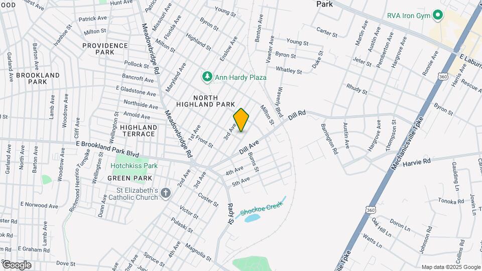 3202 Utah Pl Map and Location Details