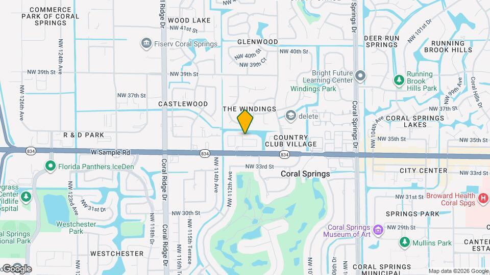 3471 NW 112th Ave Map and Location Details