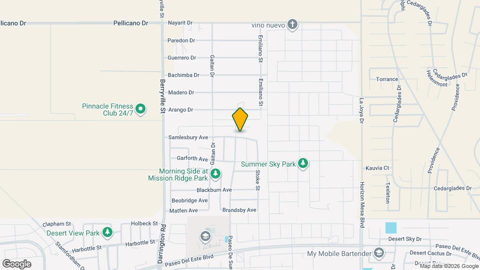 13729 Samlesbury Ave Map and Location Details