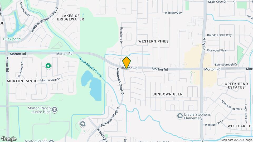 3030 Rainmont Ln Map and Location Details