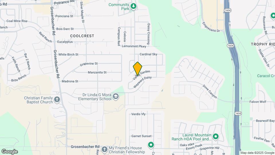 11714 Valley Garden Map and Location Details