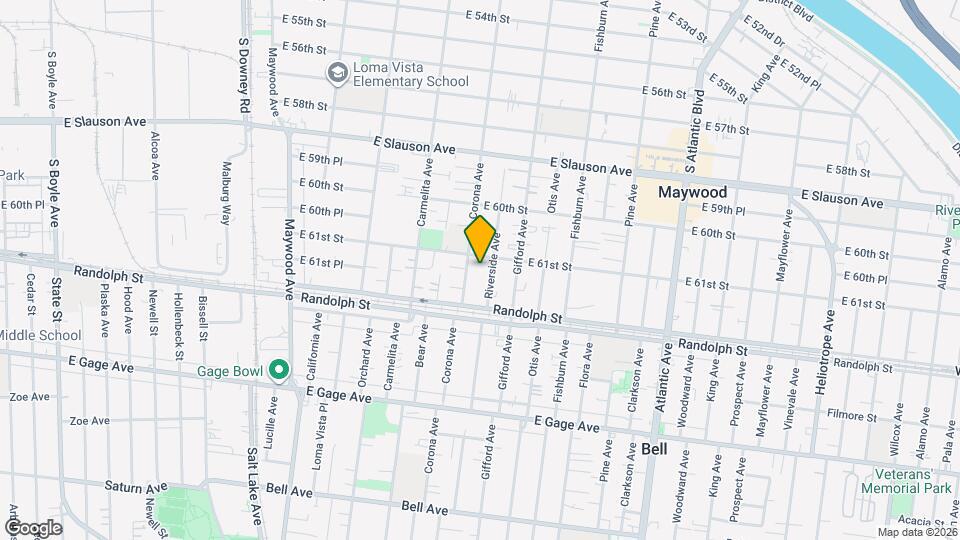 6115 Riverside Ave, Unit 6115 Apt B Map and Location Details