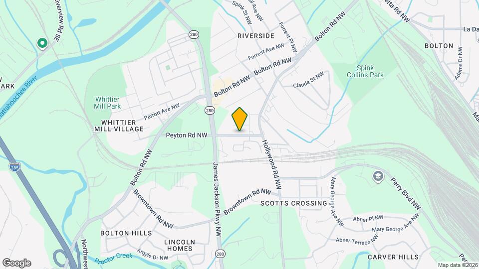 2625 Peyton Rd NW Map and Location Details