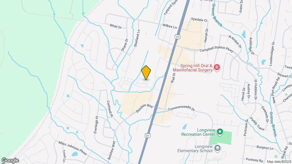203 Folsom Pass Map and Location Details