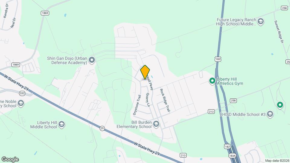 109 Marble Head Way Map and Location Details