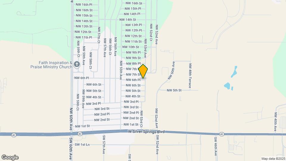 5312 NW 6th Pl Map and Location Details