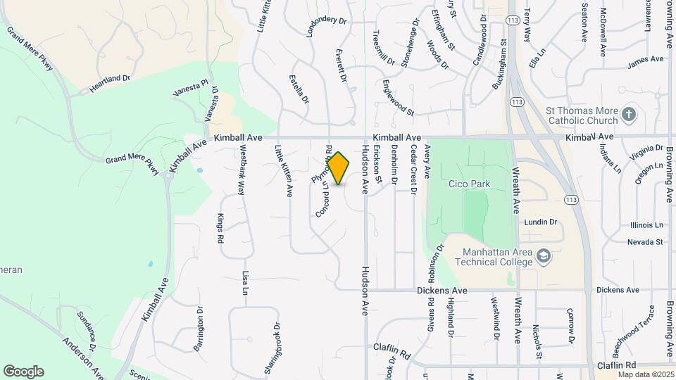 1923 Crescent Dr Map and Location Details