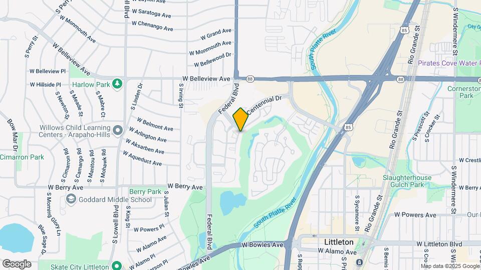 2856 W Centennial Dr Map and Location Details