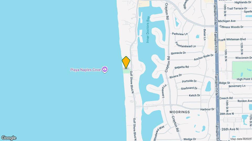 3399 Gulf Shore Blvd N Map and Location Details